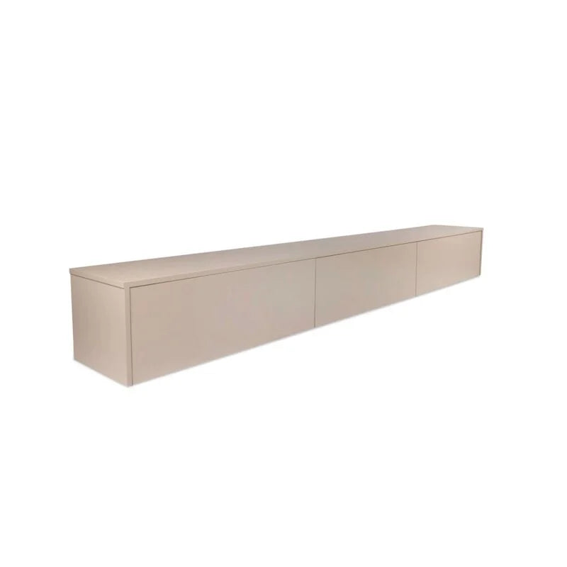 Japandi TV Unit – Square Design