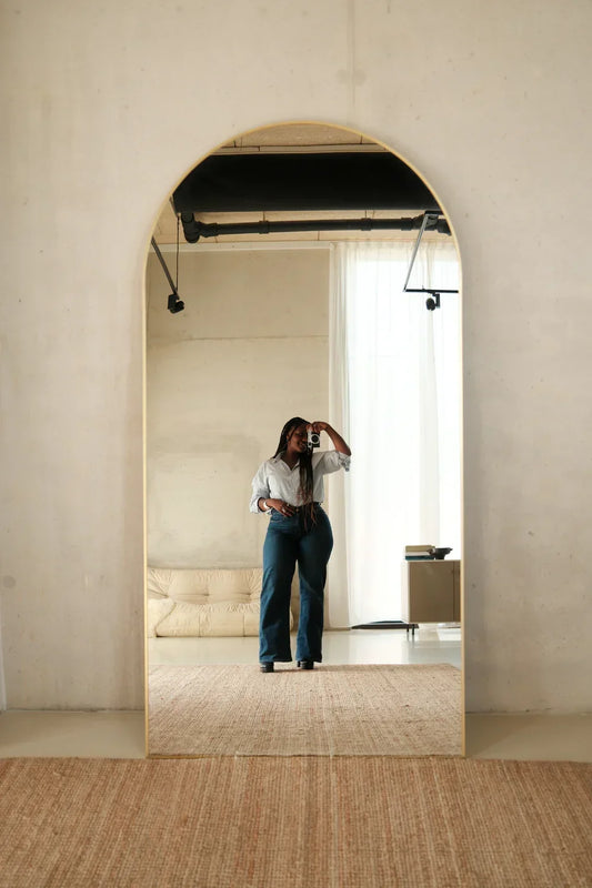 Luna Arched Full Length Mirror – 200 x 100 cm