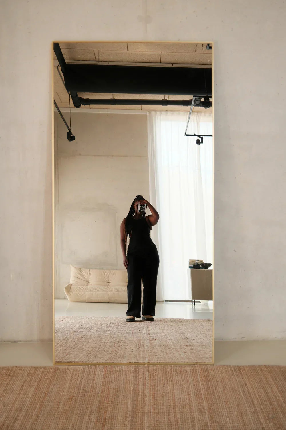 Maria Rectangular Full Length Mirror – 200 x 100 cm