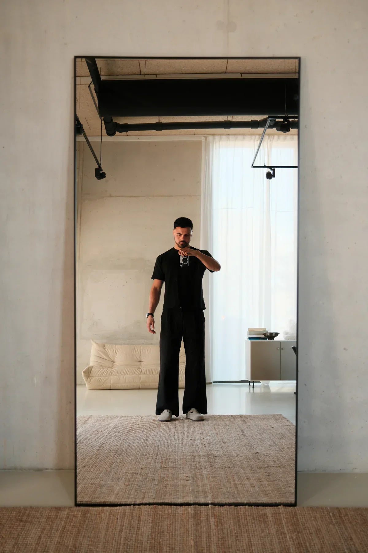 Maria Rectangular Full Length Mirror – 200 x 100 cm